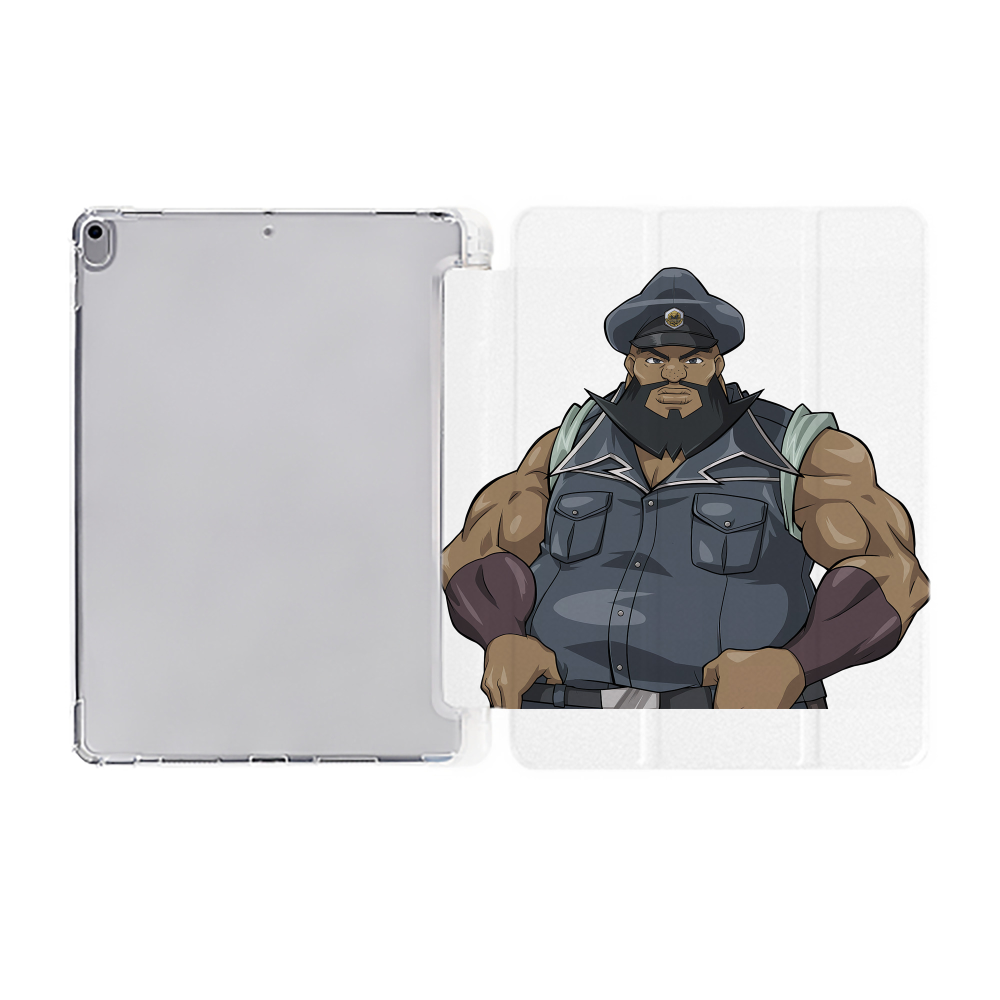 （画像用） 遊☆戯☆王 Yu-Gi-Oh! IPad ケース ペン収納付き 三つ折りスタンド PUレザー×シリコン 対応機種9.5/10.5/10.9インチ
